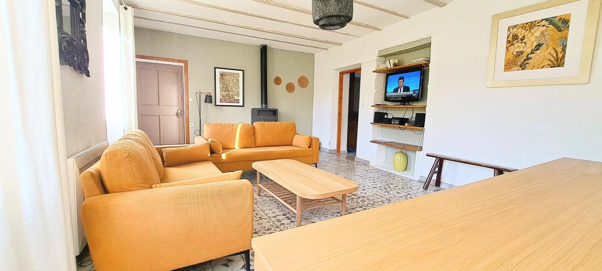 Le Mas Des Fontettes, Gite 14 Personnes, Piscine Chauffee, Propriete 5Ha, Barbecue Sahune Exterior foto